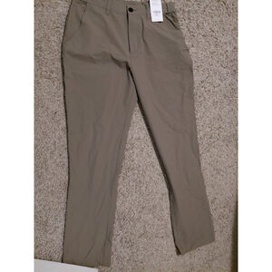 World Wide Sportsman Stretch Nylon Fishing Pants Ventilated 34x32 Mens Beige